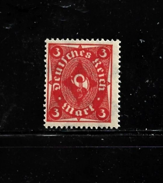 Estampilla de Alemania - Scott # 186-3 m - Como nueva/NH-OG-1922-23 Foto 1 de 1