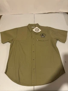 McAllister Sportswear Men’s Size L Button Down Outdoor Hunting Shirt NWT - Picture 1 of 7