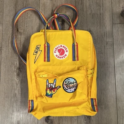 Zaino Fjallraven Kanken Mini Giallo Arcobaleno  - Immagine 1 di 4