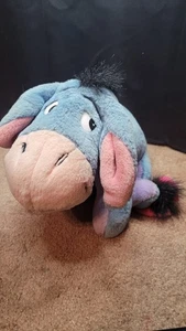 Vintage Disney Eeyore Seufzend Stofftier Plüsch 1994 Mattel Schwanz Winnie Puuh - Bild 1 von 8