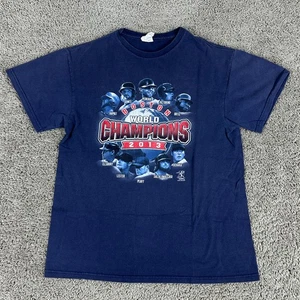 Camisa Boston Red Sox Para Hombre M Azul Rojo 2013 Serie Mundial Campeones Manga Corta - Imagen 1 de 9