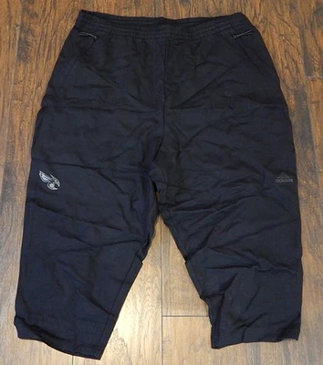 Charlotte Hornets Logo Adidas Team Issued Athletic Capri Pants Black 4XL +2" - Image 1 of 3