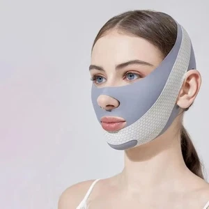 V-Line Face Mask | Face Slimming Band | Double Chin Strap | Adjustable Lift Belt - Picture 1 of 10