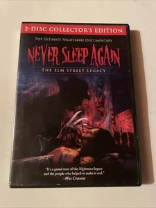 Never Sleep Again: the Elm Street Legacy (DVD, 2014, 2-Disc) Rare - Bild 1 von 6