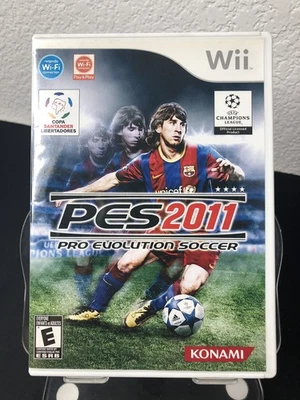 Pro Evolution Soccer 2011 Nintendo Wii CiB 2010 Konami Soccer Official Tested - Image 1 of 4