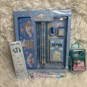 Sanrio Japan Kawaii Cinnamon Gift Bundle Set Daily Stationary - Picture 1 of 3