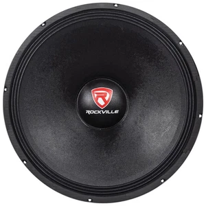 Rockville RVW1800P4 1800w 18" Raw DJ Subwoofer 4 Ohm Sub Woofer 107OZ Magnet - Picture 1 of 5