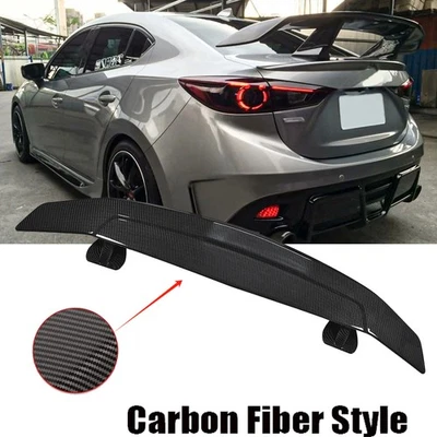 For Mazda MX-5 MX5 Miata 52" Carbon Fiber Spoiler Wing Rear Trunk Wing GT Style+ Foto 1 de 4