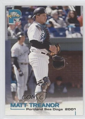 2001 Grandstand Portland Sea Dogs Matt Treanor - Image 1 of 2