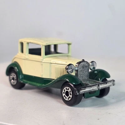 Vintage Matchbox Superfast No. 73 Model A Ford Die-Cast Car 1979 Green/Cream Col - Image 1 of 4