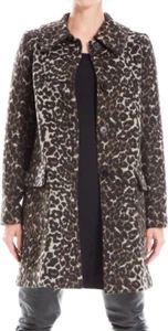 Max Studio Leopard Print Coat Jacket. Sz S. NWT! - Picture 1 of 12