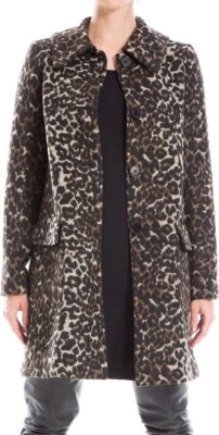 Max Studio Leopard Print Coat Jacket. Sz S. NWT! - Image 1 of 4
