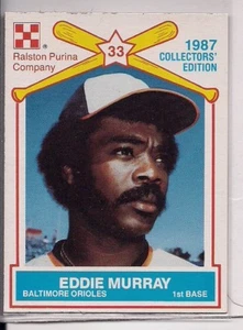 1987 Ralston Purina Collectors' Edition Eddie Murray #8 of 15 - Picture 1 of 2