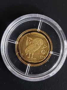 Goldmünze, 1,2 Gramm, 999/1000, 2003 - Bild 1 von 3