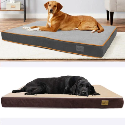 BINGGO PAW Wateproof Dog Bed Orthopaedic Eco Mattress Pressure-Relief SleepTherapeutic Mat