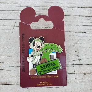 Disney Pin Animal Kingdom's 15th Anniversary Mickey & Tree. New - Picture 1 of 3