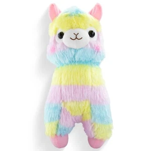 Plüschtier Nemu Neko - Weihnachtsgeschenk Alpaka Bunt Stofftier - Bild 1 von 4