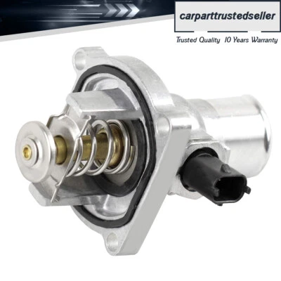 Carcasa de termostato con junta compatible 09-11 Chevy Aveo 13-18 Sonic 55564891 96984104 Foto 1 de 4