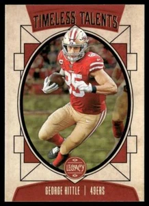 George Kittle 2020 Panini Legacy #TT-GK Timeless Talents San Francisco 49ers - Picture 1 of 2