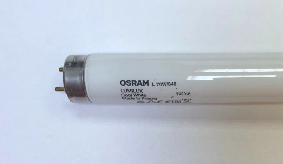 Leuchtstofflampe - OSRAM L 70W/840 LUMILUX COOL WHITE 26mm G13 MADE IN GERMANY - Bild 1 von 1