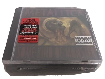 Metallica - Some Kind Of  Monster (US Limited Edition CD + T-Shirt Set 2004) NEW - Изображение 1 из 3