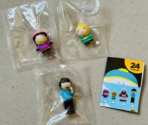 New - South Park Micro Mini Figures x 3 - Wendy Randy Marsh Butters - Picture 1 of 5