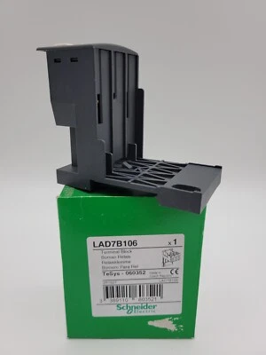 Schneider Electric LAD7B106 Terminal Block for Separate Mounting of LRD01-D35 - Image 1 of 4