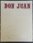Roger Borderie-Henri Ronse Don Juan, Obliques Numéro 4-5, Don Juan,