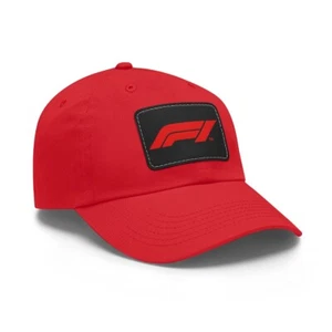 F1 Formula 1 Hat with Leather Patch - Picture 1 of 10