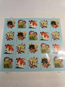 Scott#5363-66-2019 Coral Reefs MNH Sheet Of 20 Post Card Rate Stamps - Picture 1 of 1