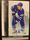 Nick Abruzzese 2022-23 Sp Rookie Authentics Autograph #125 Toronto Maple Leafs