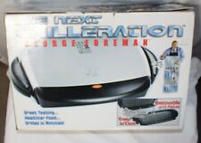 The Next Grilleration George Foreman Grill Portable Lean Mean Fat Model GRP4P