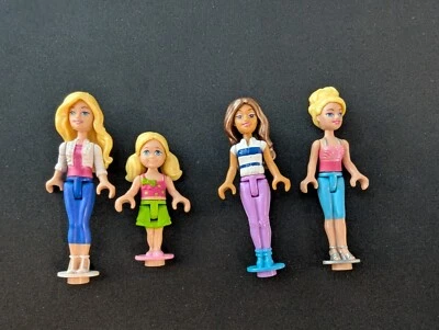 Figuras Barbie Mega Bloks - Lote de cuatro (4) figuras Foto 1 de 2