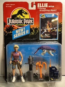 1994 Jurassic Park Ellie Sattler KENNER Action Figure MOC 11” Package W/ Card #2 - Picture 1 of 3