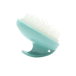 Spazzola shampoo capelli shampoo capelli spazzola massaggio cuoio capelluto scrubber esfoliante - Foto 1 di 12