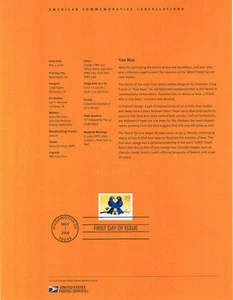 #0624 39c Bluebirds Love #4029 USPS pagina di souvenir - Foto 1 di 1