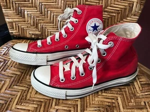 Vintage Converse All Star Chuck Taylor - Red - 6.5 Women - - Picture 1 of 7
