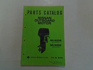 Nissan Marine Outboard Motor NS 40D2•NS 50D2 Parts Catalog Manual OEM - Picture 1 of 5