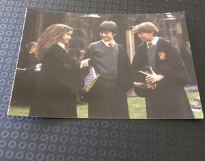 Harry Potter 2001 Sorcerer’s Stone Harry, Hermione, Ron Postcard Owl Post - Foto 1 di 4
