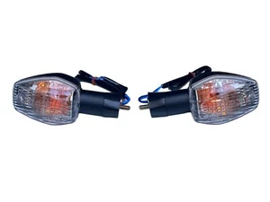 Set 2 Intermitentes Transparente Delanteros/Traseros Para HONDA Hornet 600 ( - Imagen 1 de 9