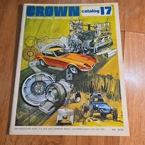 Crown Manufacturing Co Catálogo Años 70 # 17 CORVAIR VW Dune Buggy Datsun - Imagen 1 de 9