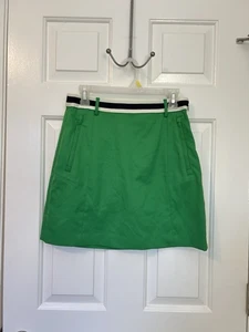 Neu mit Etikett Tory Burch Sport grün Golf Tennis Rock Skort Weinberg Größe 4 UVP 165 $ - Bild 1 von 11