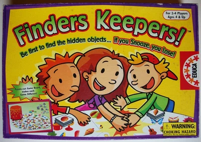FINDERS KEEPERS Board Game 1993 Educa CHILDREN'S ACTION / DEXTERITY GAME - Image 1 of 4