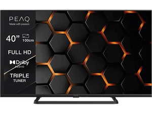 TV DLED 40" - PEAQ PTV 40F-5024C, Full-HD, Triple Tuner, Dolby Audio, Negro - Imagen 1 de 7