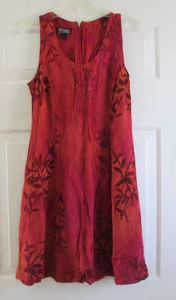 ABITO SMANICATO TROPICAL TANTRUM MED BATIK LINEA A - Foto 1 di 6