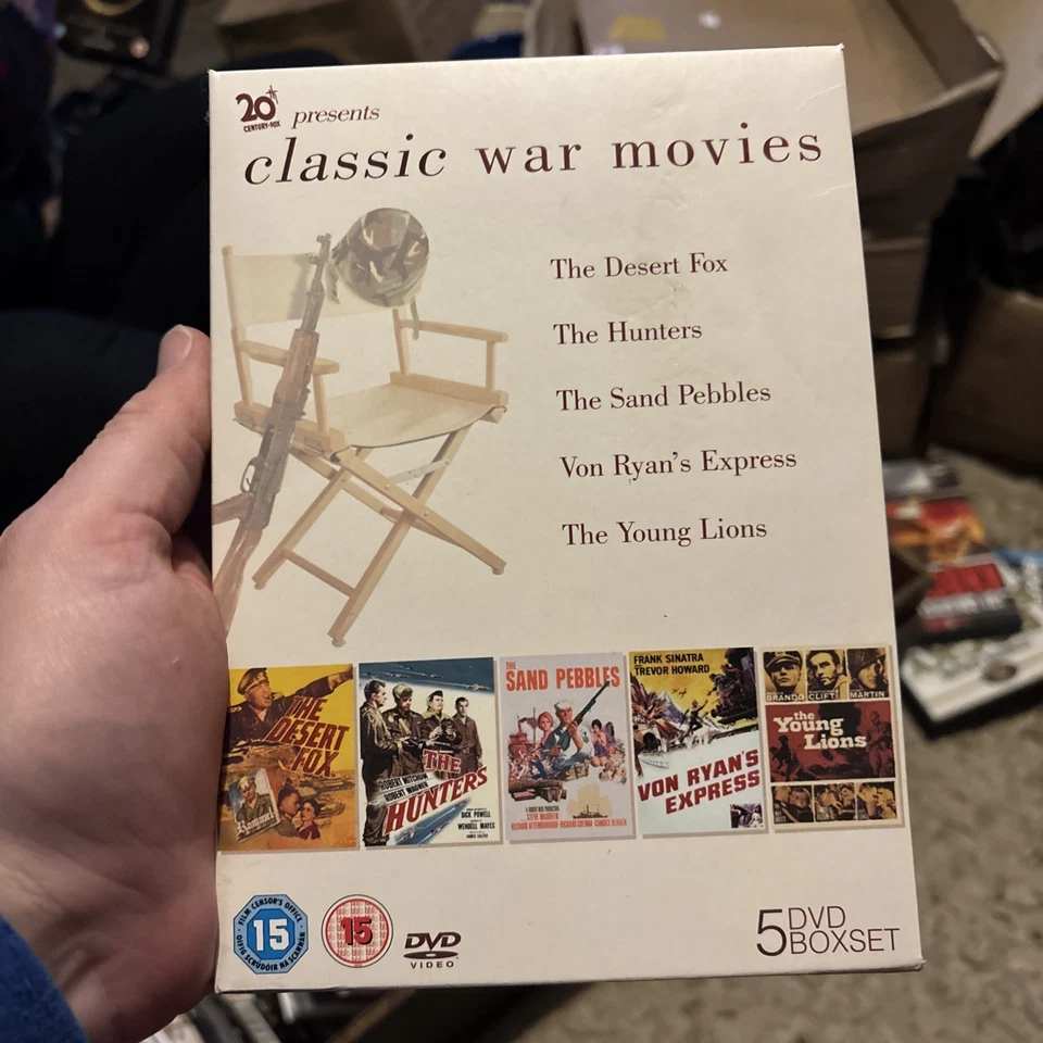 5 Classic War Movies Collection DVD Box Set 2005 - Image 1 of 4
