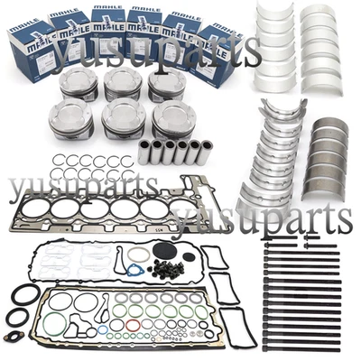 Engine Overhaul Rebuilding Kit Pistons+0.50 For BMW F30 F32 F25 F10 F15 E71 N55 - Image 1 of 4