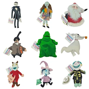 Disney Store Nightmare Before Christmas lotto di tutti i 9 beanbag peluche berretti con etichetta - Foto 1 di 20