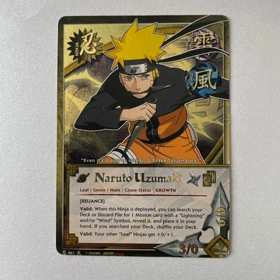 Naruto Will of Fire #861 Naruto Uzumaki Foil Super Rare - Image 1 of 2