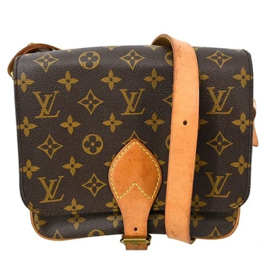 LOUIS VUITTON CARTOUCHIERE MM SHOULDER BAG MONOGRAM M51253 SL0950 NQ00534 - Image 1 of 4